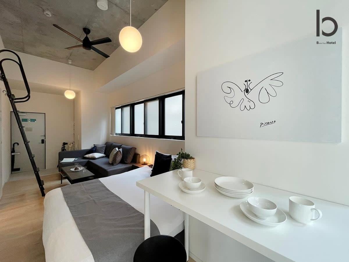 Bhotel Nekoyard - Modern Loft Studio Steps From Peace Park Hiroşima Dış mekan fotoğraf